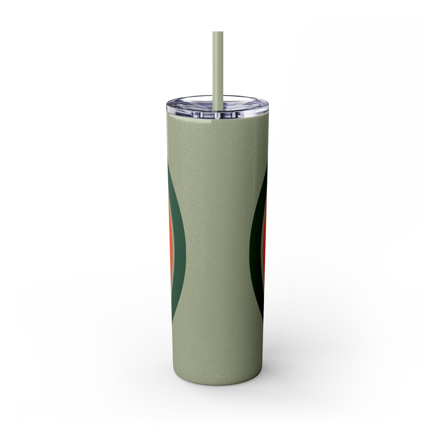 Logo Skinny Tumbler with Straw, 20oz