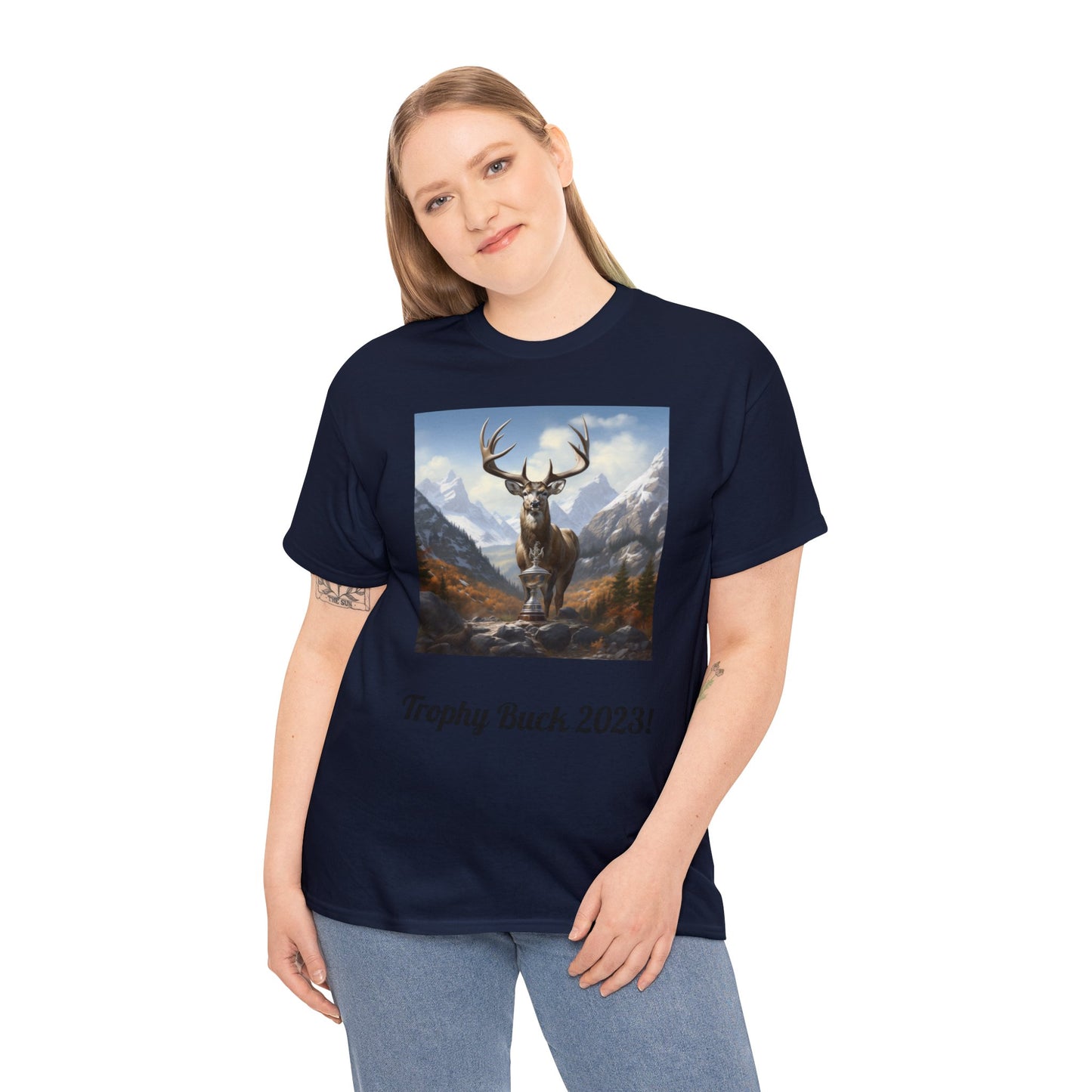 Trophy Buck Heavy Cotton Tee