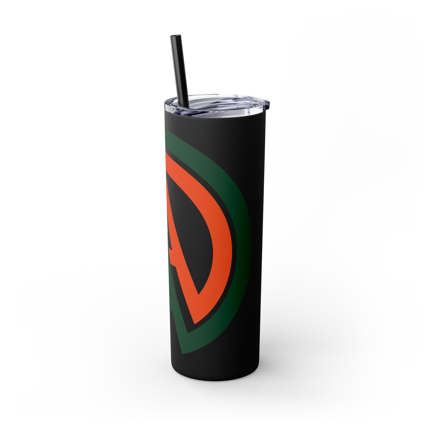 Logo Skinny Tumbler with Straw, 20oz