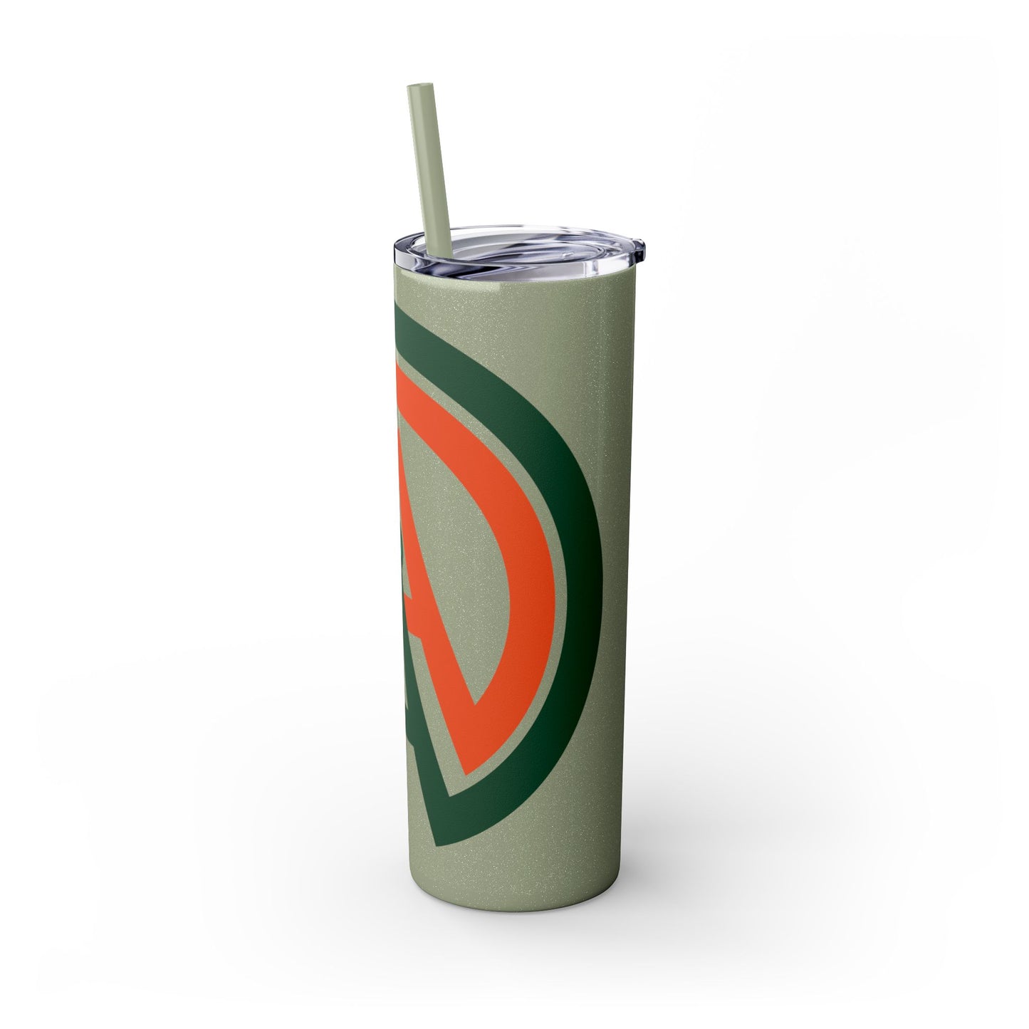 Logo Skinny Tumbler with Straw, 20oz