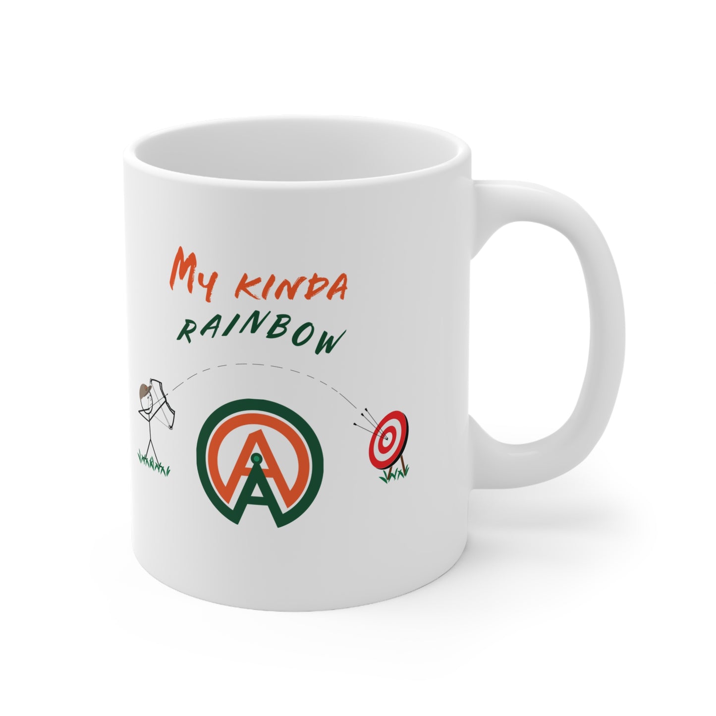 My Kinda Rainbow Mug, 11oz