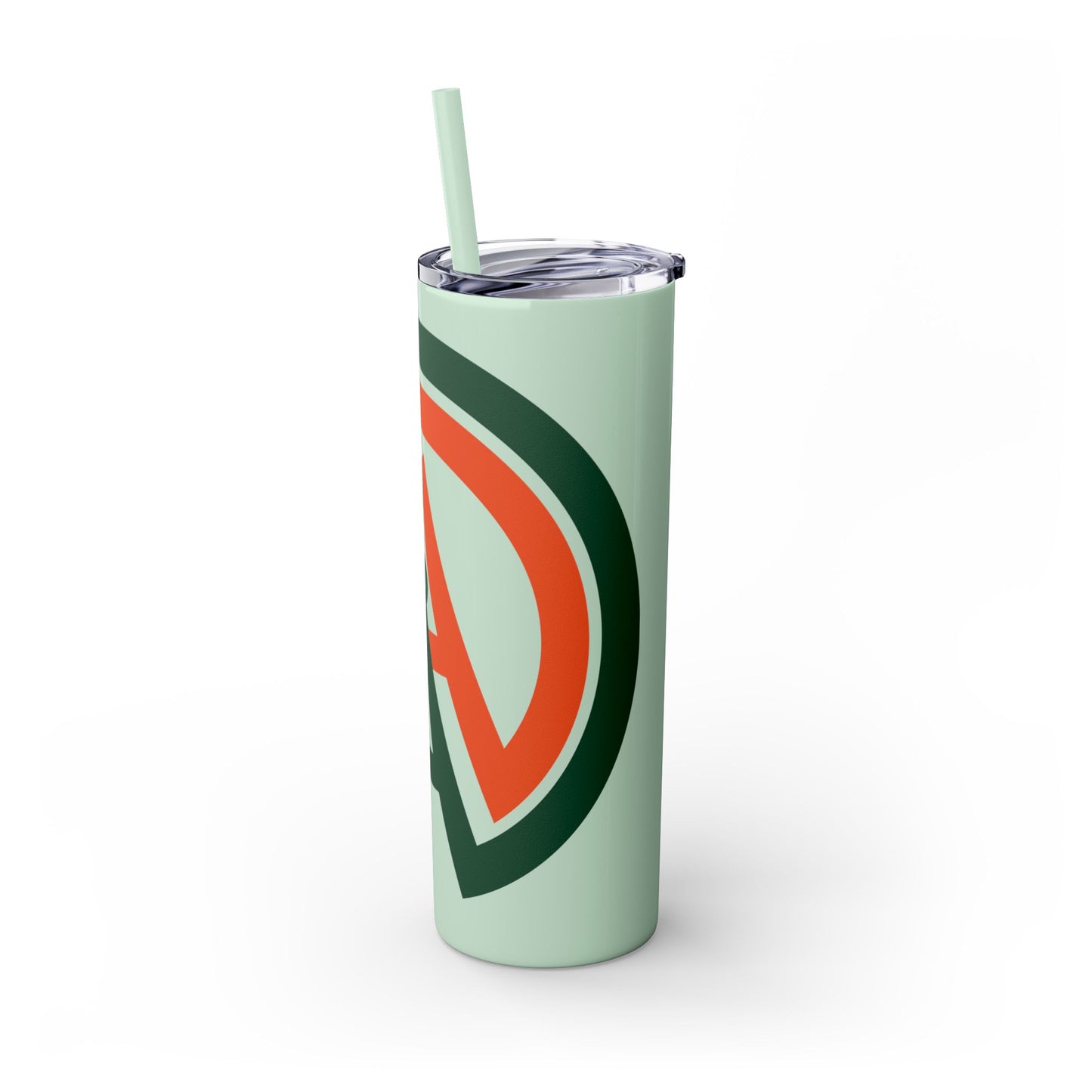 Logo Skinny Tumbler with Straw, 20oz