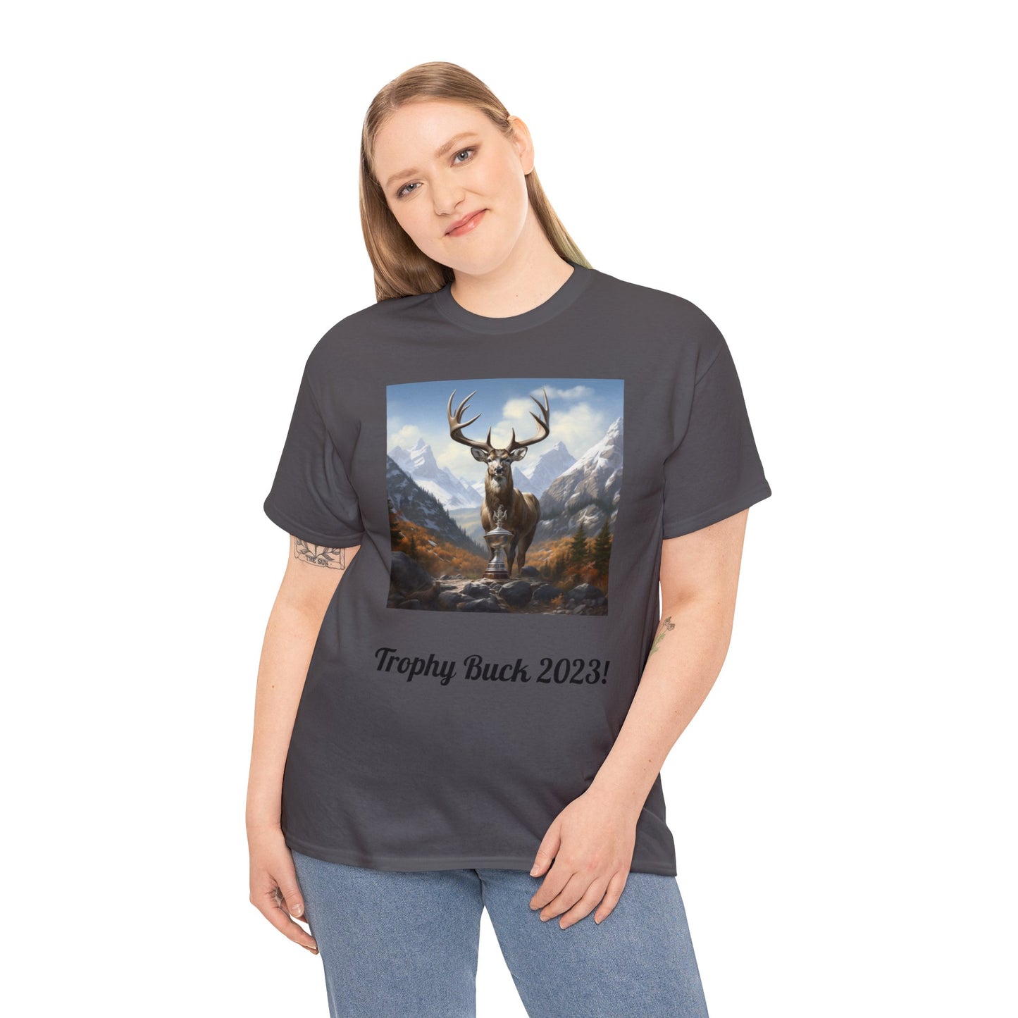 Trophy Buck Heavy Cotton Tee