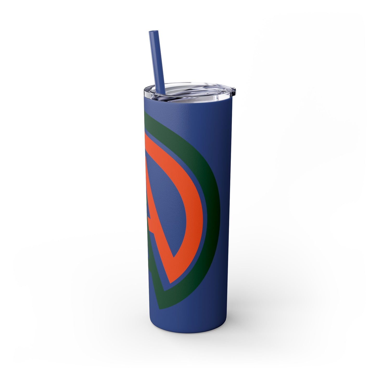 Logo Skinny Tumbler with Straw, 20oz