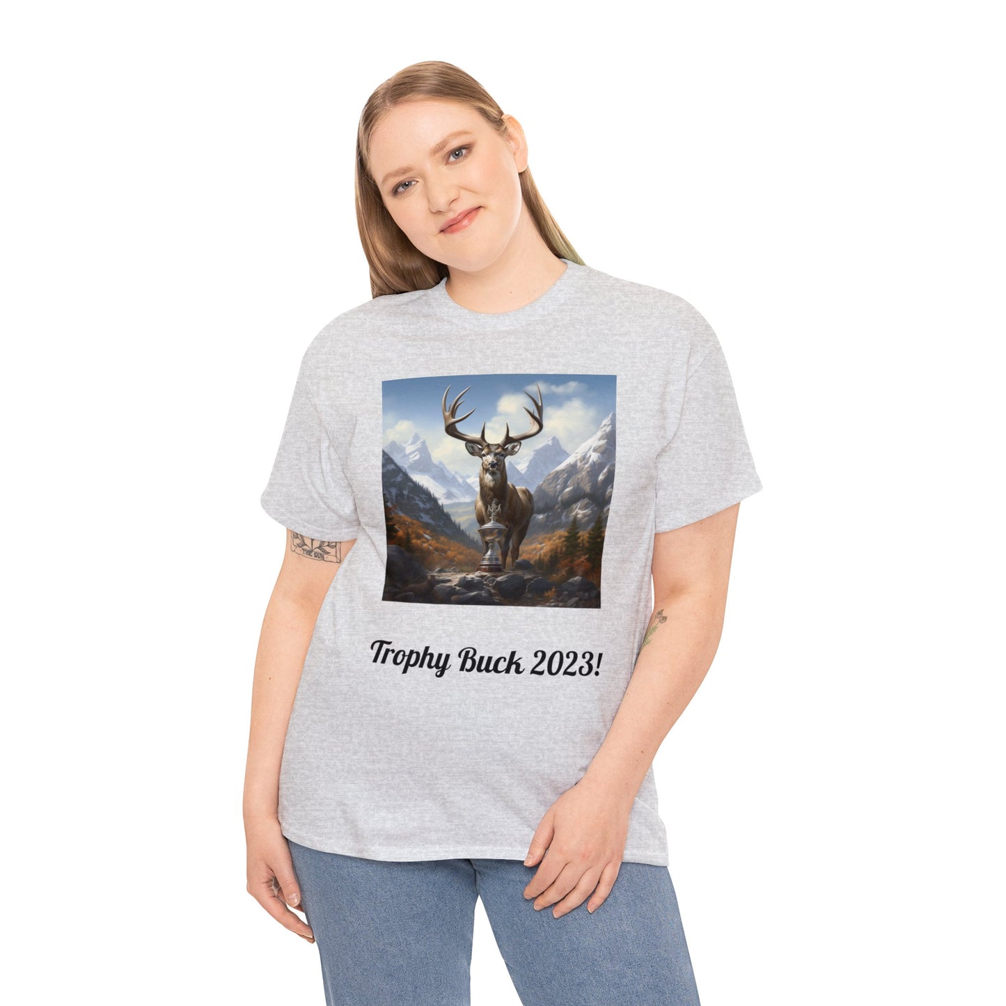 Trophy Buck Heavy Cotton Tee