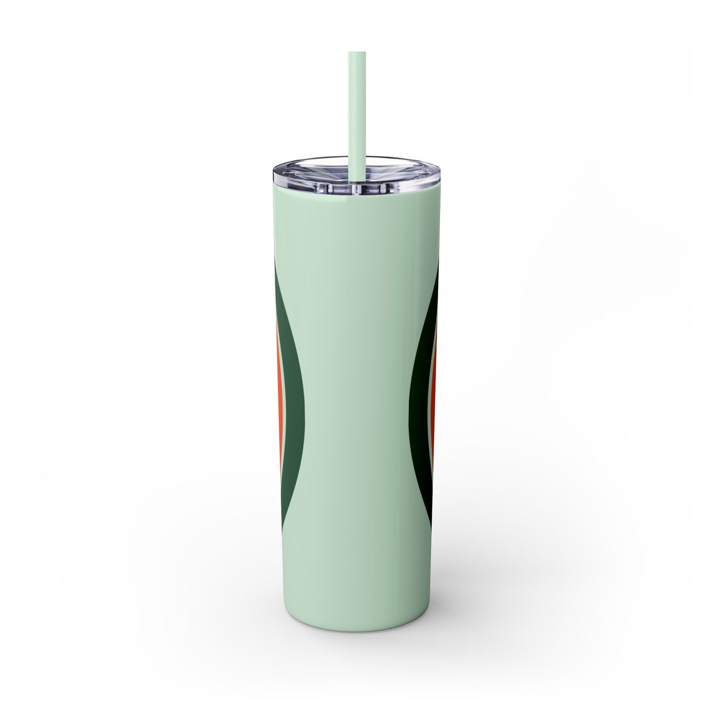 Logo Skinny Tumbler with Straw, 20oz