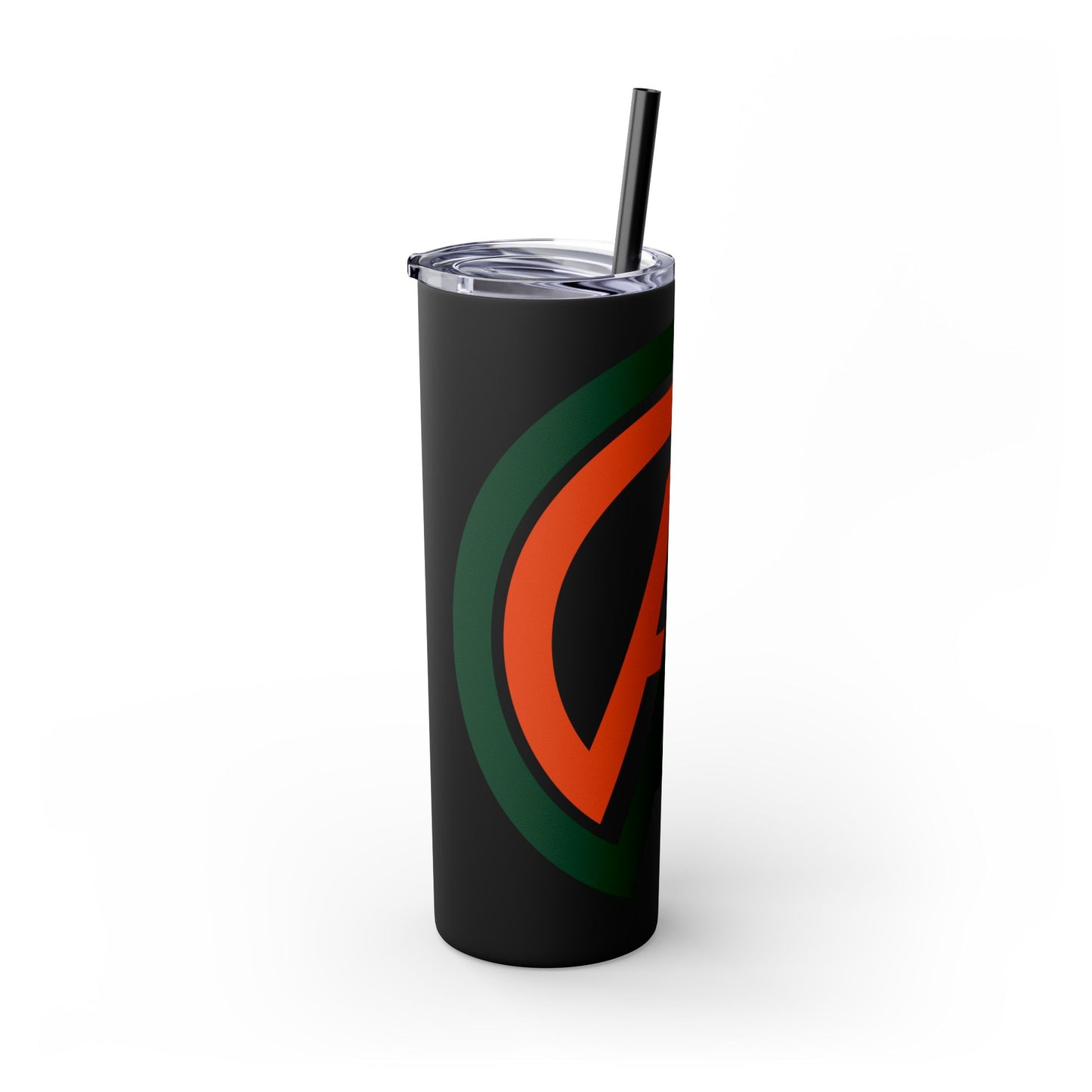 Logo Skinny Tumbler with Straw, 20oz