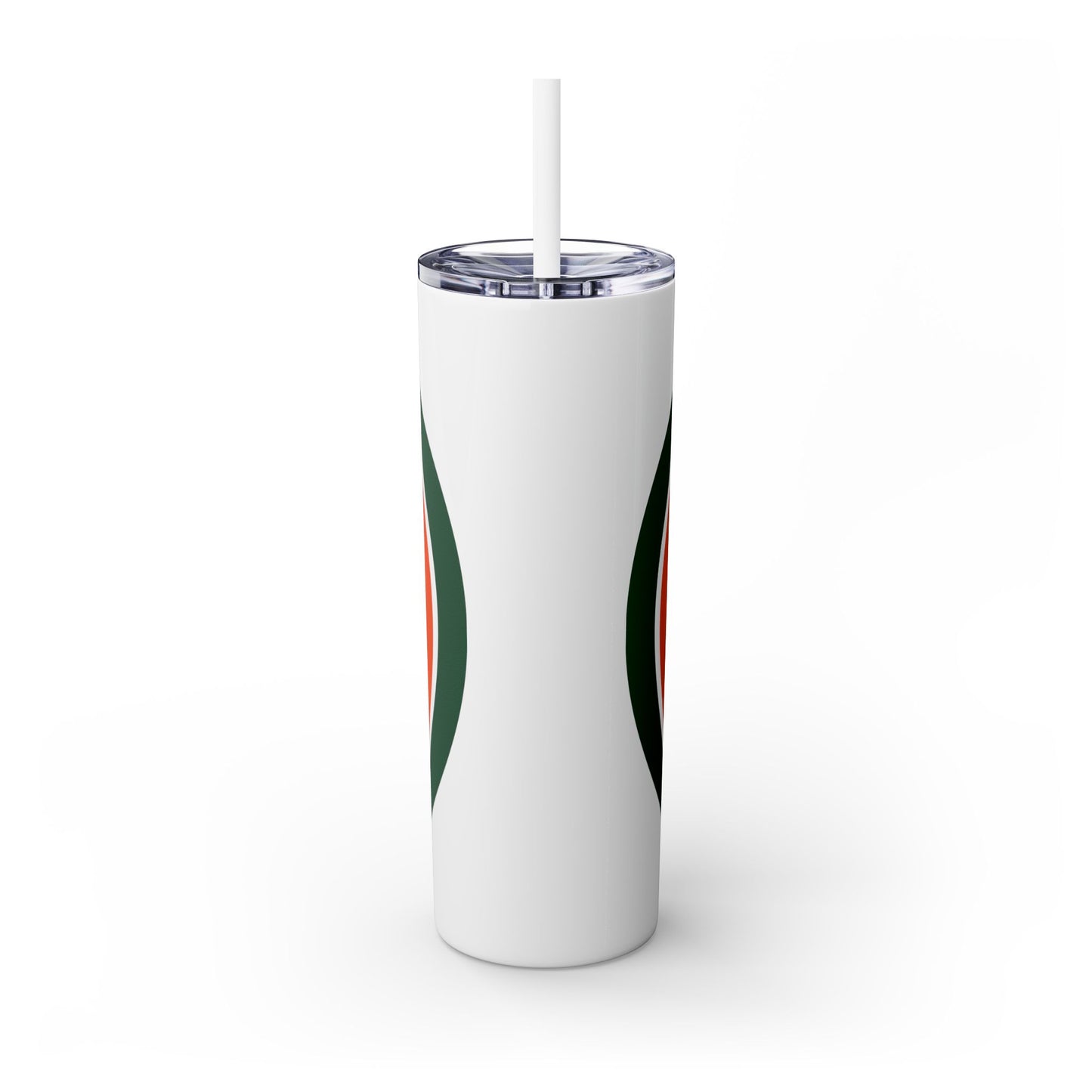 Logo Skinny Tumbler with Straw, 20oz