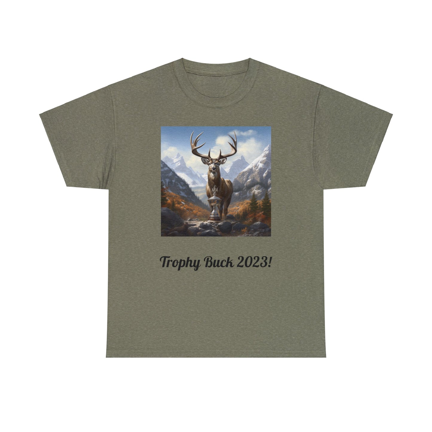 Trophy Buck Heavy Cotton Tee